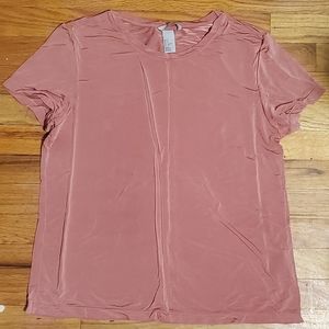 H&M Basic Salmon Pink Top